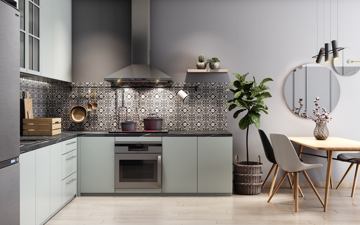 Desain Dapur Mungil Pada Rumah Minimalis Tipe 36 Terbaru