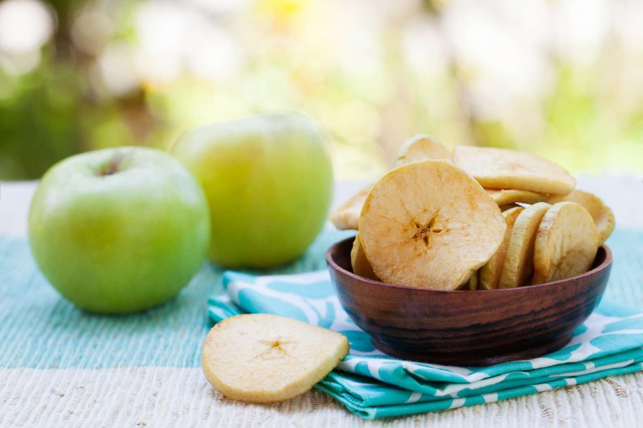 cara membuat keripik apel